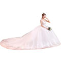 Wholesale latest model lace high quality wedding Dress Bridal  gown